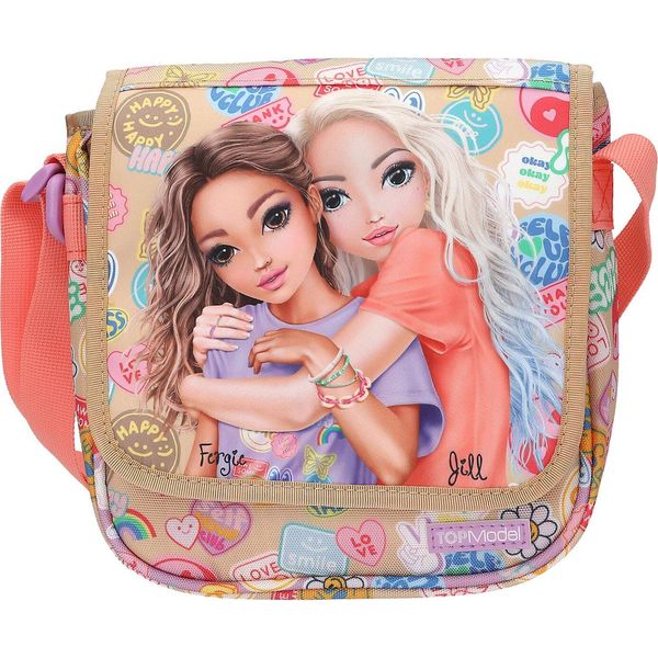 Depesche Borsa A Tracolla Piccola Topmodel Girl Power : Beige Assortimento Di Colori: Beige-image