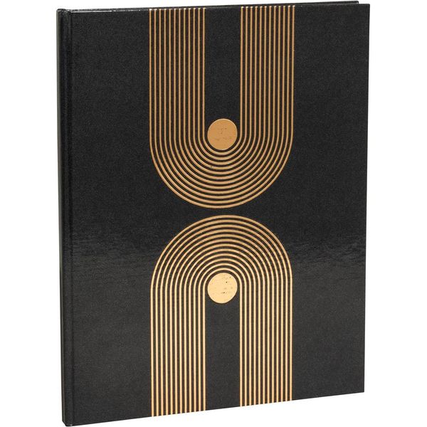 Exacompta 47848E Exacompta Libro Degli Ospiti Grafico, 220 X 270 Mm, Nero-image