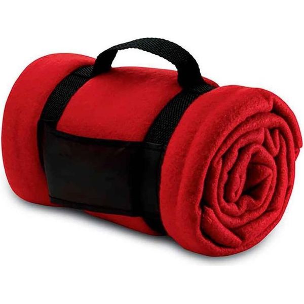 Sols - Coperta "Stavenger"", In Pile, A Scacchi PC7633 (Taglia Unica) (Rosso)"-image