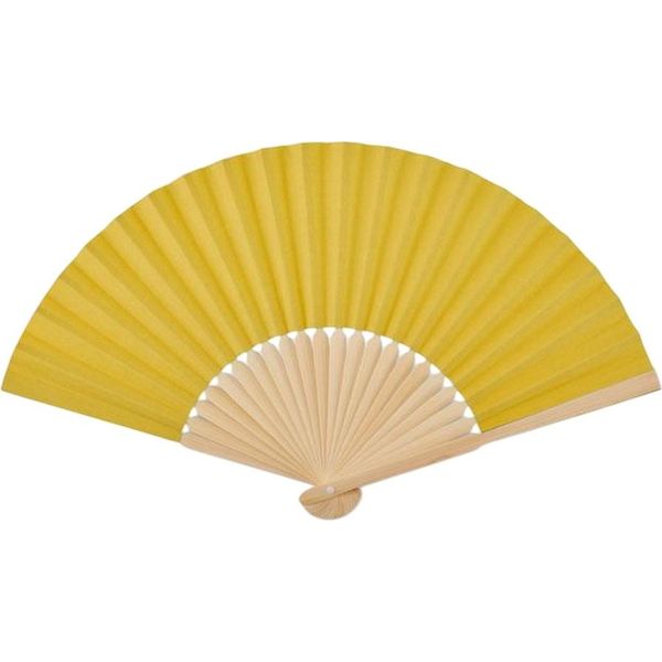 Midocean - Ventaglio A Mano "Fanny"", Bambù MO719 (Taglia Unica) (Giallo)"-image