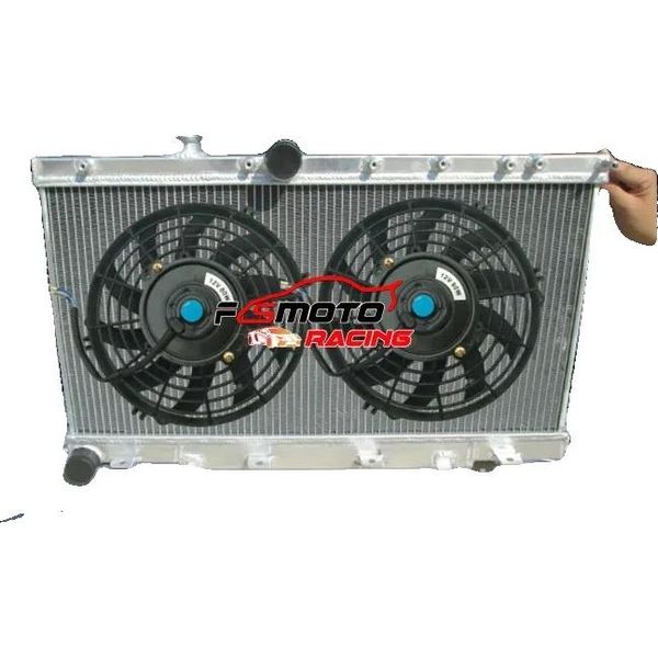 Radiatore E Ventola In Alluminio, Adattabile Con Precisione Alla Subaru Wrx Sti, Elevata Durata, Sistema Di Raffreddamento Efficiente-image