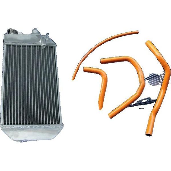 Radiatore In Alluminio Yamaha Banshee 350, Struttura Robusta, Prestazioni Di Raffreddamento Migliorate, Arancione-image