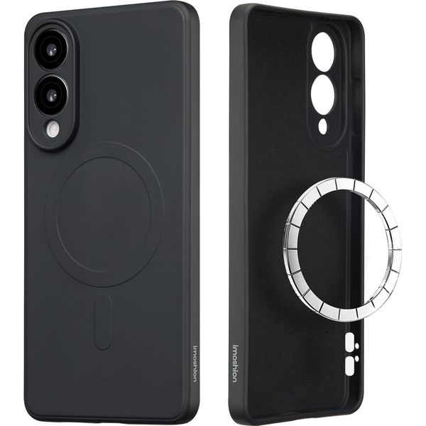 Custodia Samsung Galaxy S25 Edge - Tpu - Imoshion Custodia Morbida/Copertura Posteriore - Nero-image