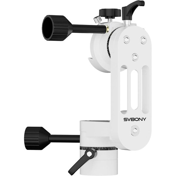 Svbony SV225 Mini Montatura Alt-Azimutale Telescopica, Portata Massima 5 Kg, Montatura Alt-Az In Alluminio, Accessorio Telescopico Con Angolo Regolabile-image