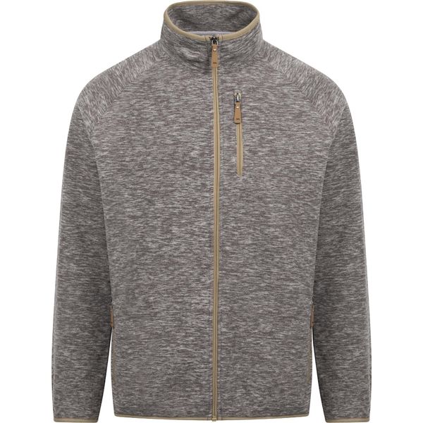 Trespass - Giacca In Pile "Cochrane"" Da Uomo TP7072 (L) (Grigio Screziato)"-image