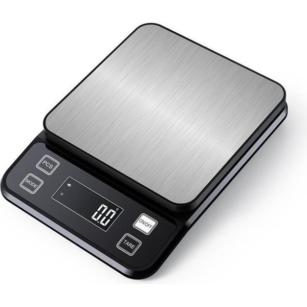 Inf Bilancia Da Cucina Digitale Impermeabile E Precisa 10 Kg/0,1 G-image