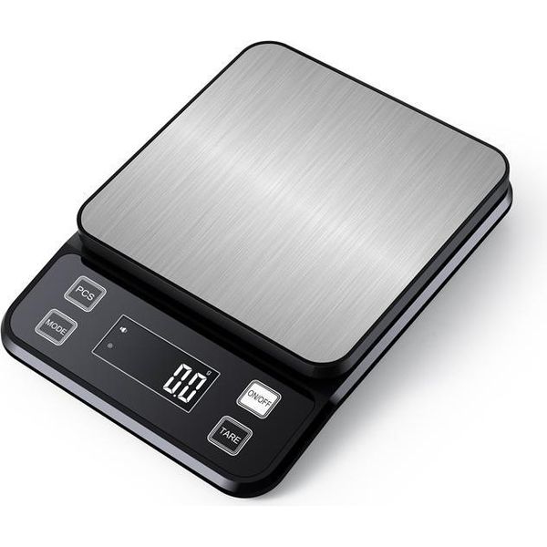 Inf Bilancia Da Cucina Digitale Impermeabile Con Retro Bilancia 10Kg/1G-image