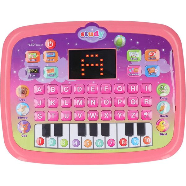 Kids Speaks Tablet Early Learning Toddler Learning Pad Smarty 8 Modes English-image