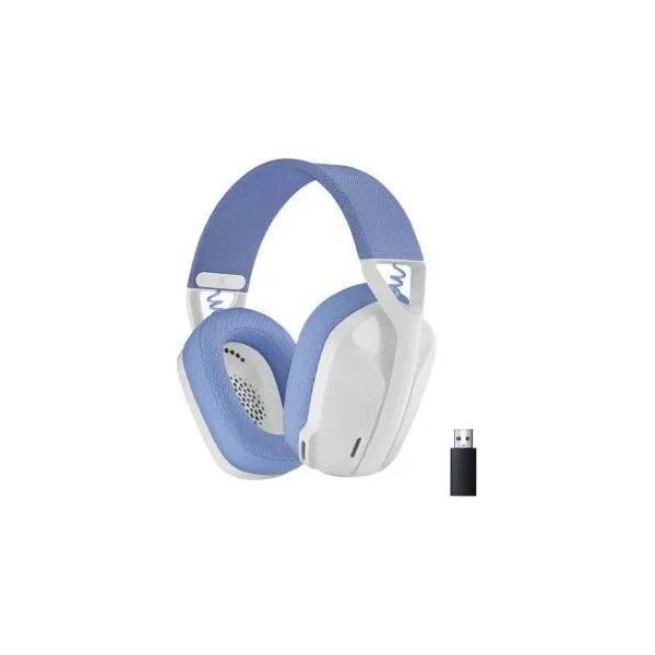 Logitech G435 Cuffie Da Gaming Wireless Lightspeed Bianco Nero Over-The-Ear-image