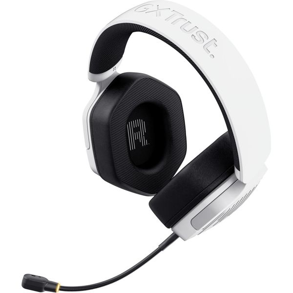 Trust Trust Gxt 493W Cuffie Carus Con E Senza Fili, Casco Da Gioco Usb Type-C / Usb Type-A Bluetooth Bianco-image