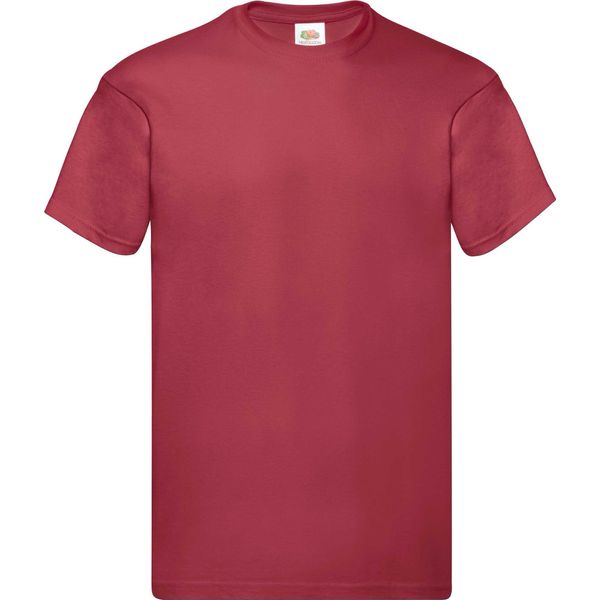 Fruties T-Shirt Uomo Manica Corta Sherifer Rosso Mattone Xxl-image