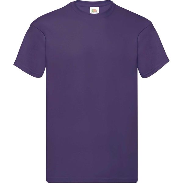 Fruties Maglietta A Maniche Corte Da Uomo Sherifer Viola M-image