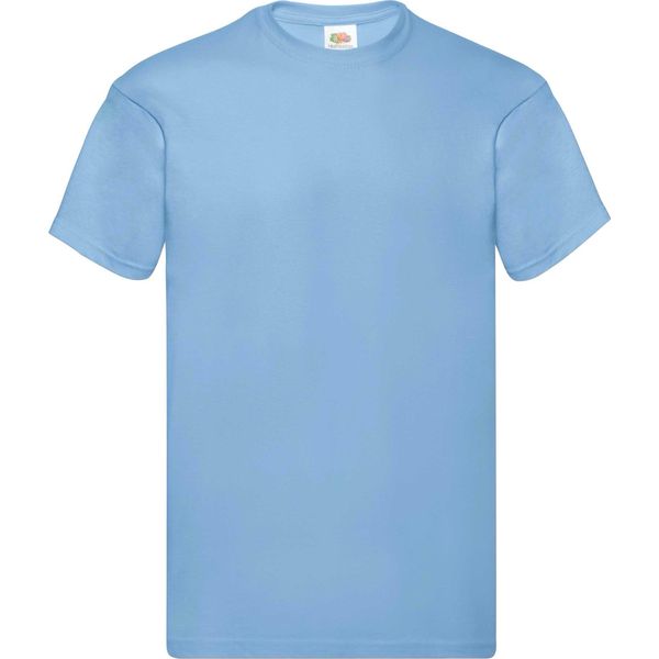 Fruties Maglietta A Manica Corta Da Uomo Sherifer Blu Cielo Xl-image