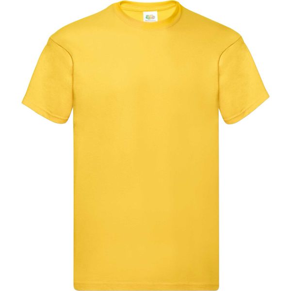 Fruties T-Shirt A Manica Corta Sherifer Giallo Scuro Uomo M-image