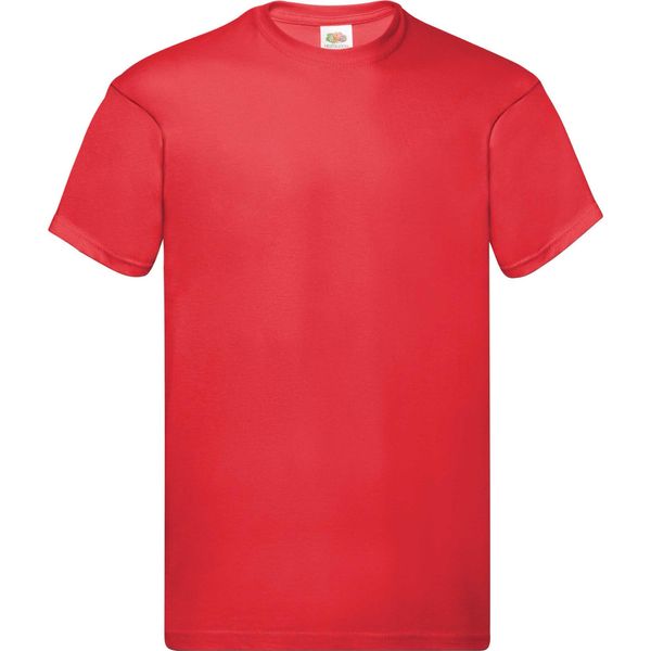 Fruties Maglietta A Maniche Corte Da Uomo Sherifer Rosso L-image