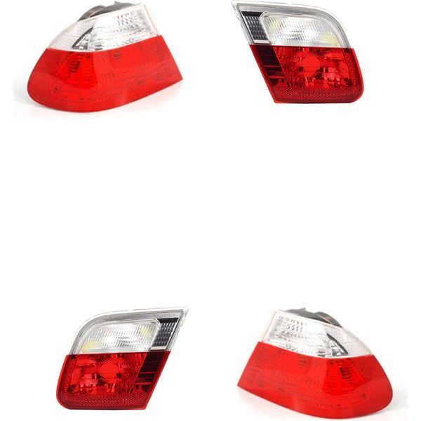 Johns, Luce Posteriore Cluster Posteriore Si Adatta Per Bmw Ady 3 E46 Set Interno Esterno 04/99-03/03 Lr-image