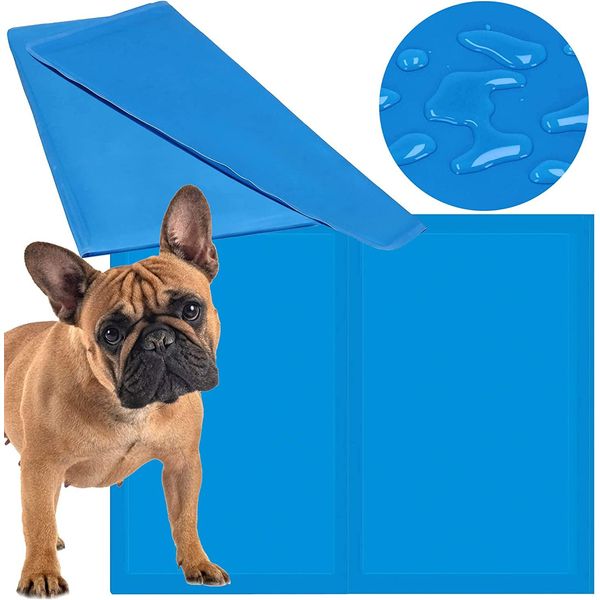 Tappeto Refrigerante Per Cani Tappeto Refrigerante 30 X 40 Cm Tappeto Refrigerante In Gel Per Cani E Gatti Tappeto Anti-Calore Mantenimento Dell'equilibrio Termico Sicuro Per Gli Animali-image