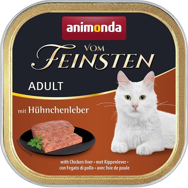 Animonda Vom Feinsten Adult Con Fegato Di Pollo 100Gx32-image