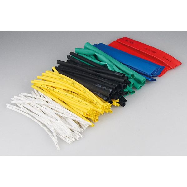 Assortimento Di Tubi Termorestringenti Chilitec, 100 Pezzi In Busta Assortita, Colorati-image