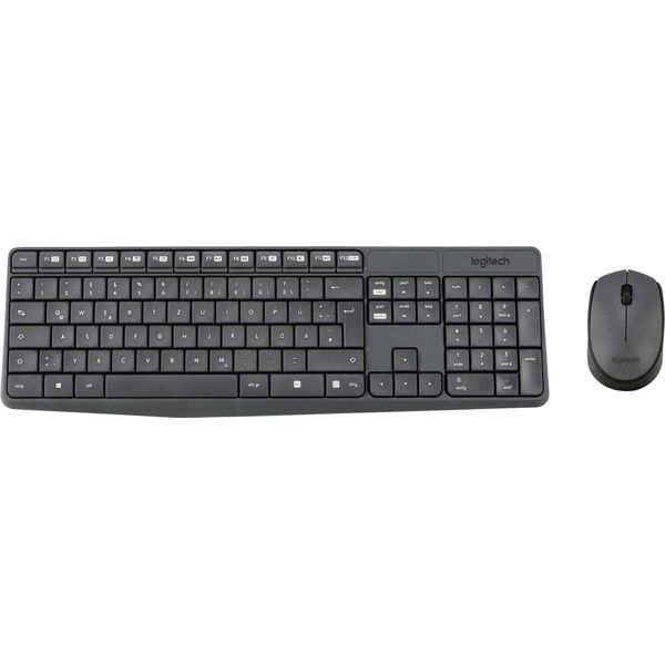 Logitech MK235 - Tastatur-Und-Maus-Set - Kabellos - 2,4 Ghz - Deutsch (920-007905)-image
