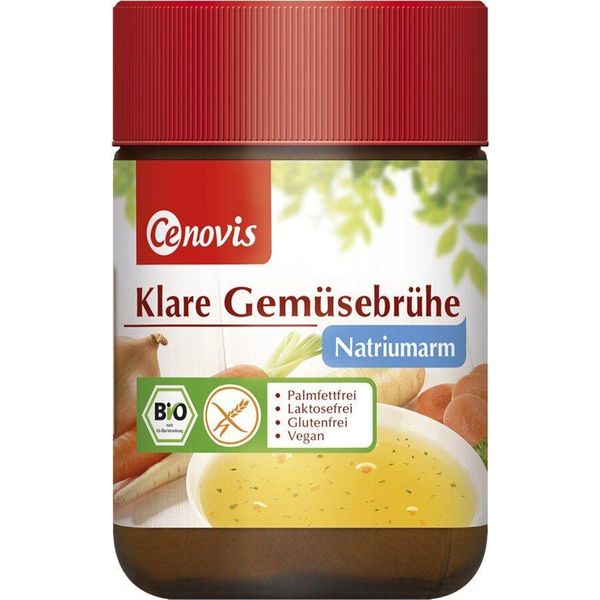 Brodo Vegetale Chiaro - A Basso Contenuto Di Sodio 96G-image