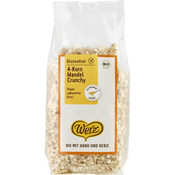 Muesli Croccante Alle Mandorle Ai 4 Cereali - Senza Glutine 250G-image