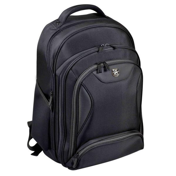 Port 170230 Nb Rucksack Port Manhatten Backpack 33,2-35,6Cm (13-14") Bk"-image