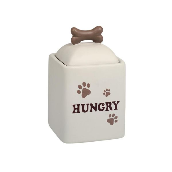 Nobby Contenitore Per Snack "Hungry"" 10,5 X 10,5 X 18,0 Cm Crema"-image