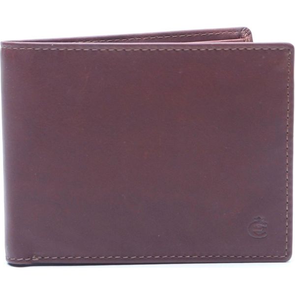 Esquire Pelle Portafoglio Dallas Wallet Horizontal Classic Brown Marrone-image