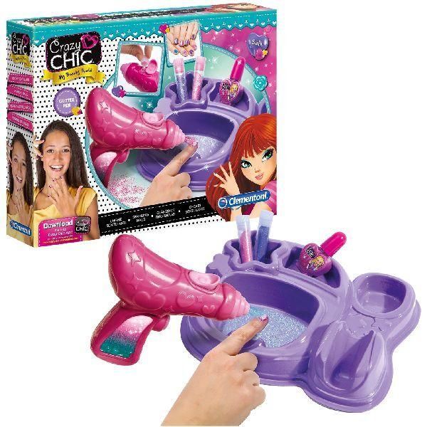 Clementoni Crazy Chic Unghie Glitterate Ragazze Unghie Glitterate Bambini Set Manicure-image