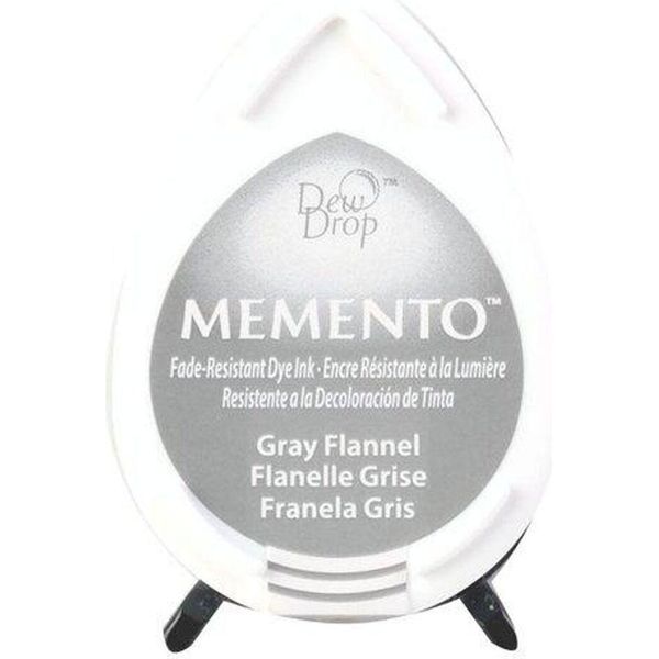 Tsukineko | Memento Dew Drop Ink Pad Grigio Flanella-image