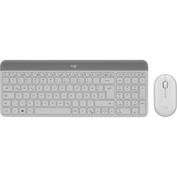 Logitech MK470 Tastatur Rf Wireless Qwertz Deutsch Weiß (920-009189)-image