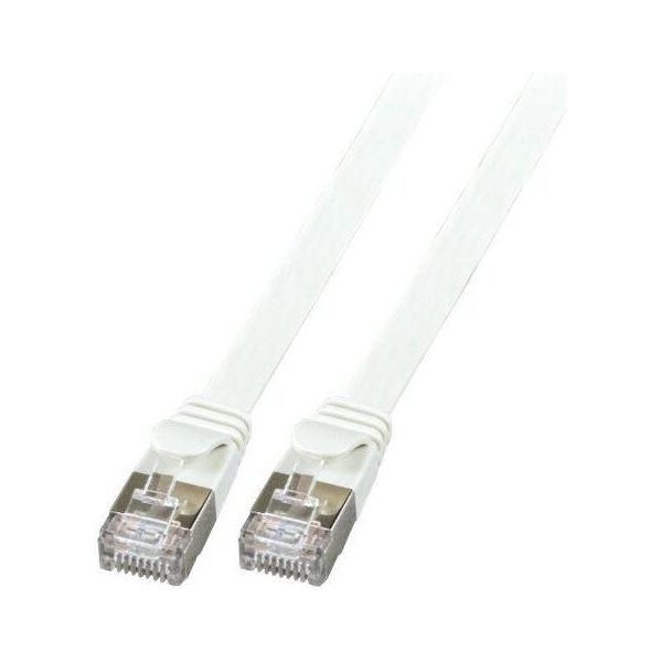 Efb K5545GR.1 Efb RJ45 Flachpatchkabel U/Ftp, Cat.6A, Pvc, 1M, Grau-image