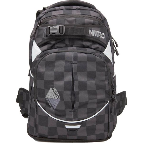 Nitro Zaino Della Scuola Zaino Daypacker Collection Superhero Backpack 30L Checker Nero Multicolore-image