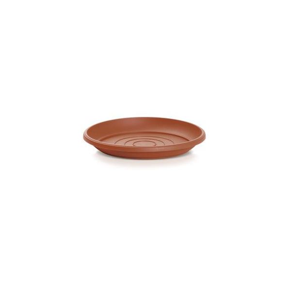 Sottovaso 12Cm Terra POD12-R624 Terracotta Plastica Prosperplast-image