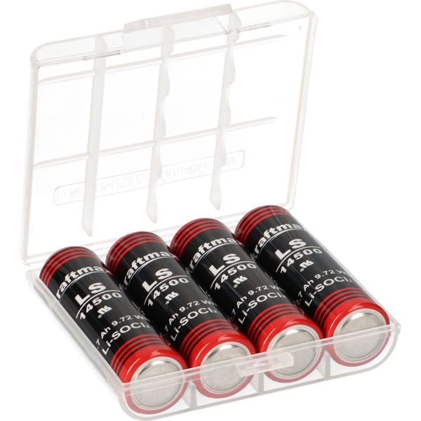 4X Xcell Batteria Al Litio 3,6V ER14505 LS14500 Aa - Cella + Scatola-image