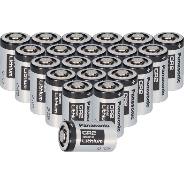 20X Panasonic Photobatterie CR2 Al Litio 3V 850Mah CR17355, DLCR2, EL1CR2, CR15H270-image