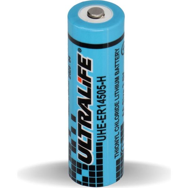 Batteria Ultralife Al Litio 3,6V Ls 14500 - Aa - UHE-ER14505 LS14500 Li-Socl2-image
