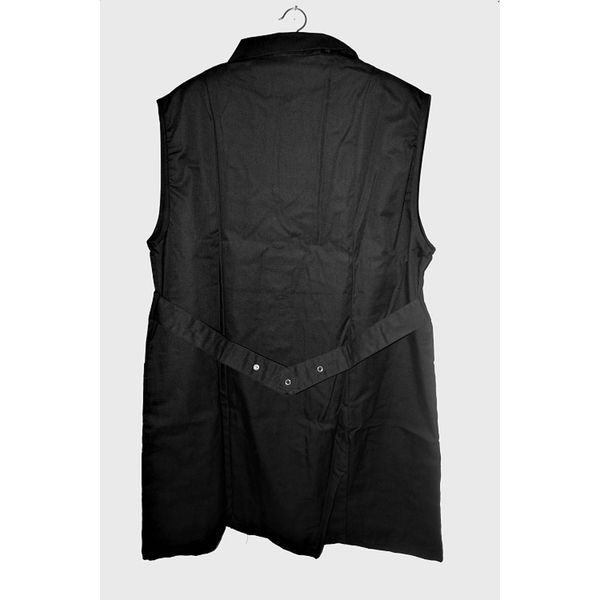 Cint Grembiule Nero Da Lavoro Chef Cucina Barbecue Catering Cintura Unisex-image