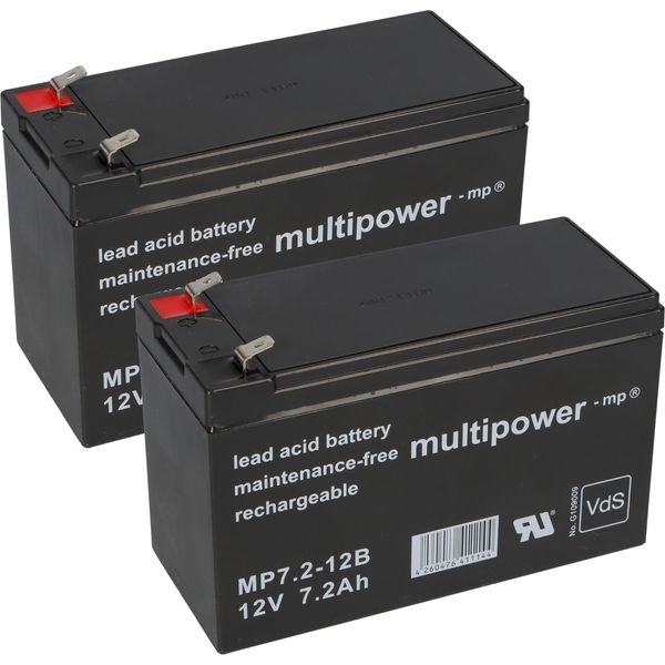 Batteria Di Ricambio Per Belkin Universal F6C100Evunv Con Vds Mp 12V 7,2Ah-image