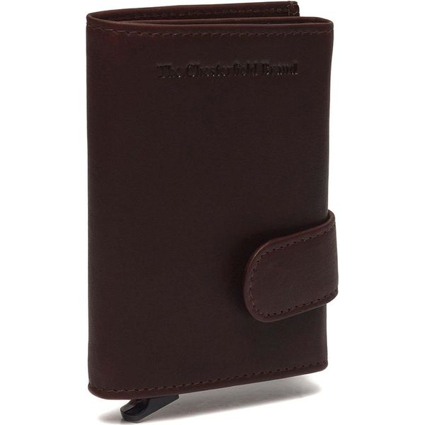 The Chesterfield Brand Porta Carte Di Credito Frankfurt Cardholder Brown Marrone Scuro-image