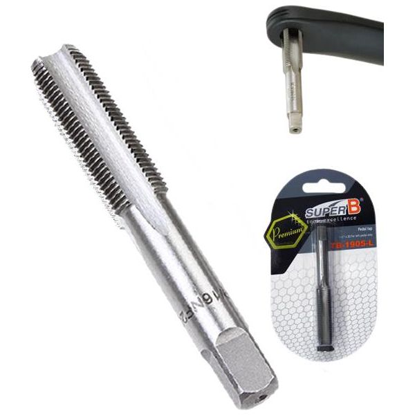 Rubinetto Per Pedale Super B 9/16''X20 Pedale Destro-image