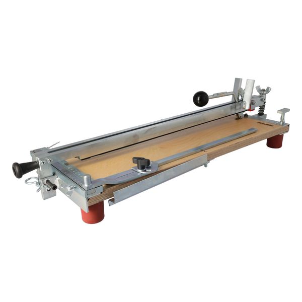 Macchina Per Il Taglio E La Frantumazione Di Piastrelle Stubai Profifix Plus Diagonal | 1000 Mm | 10,8 Kg | Macchina Per Il Taglio Di Piastrelle Per Professionisti | Tagliapiastrelle Professionale Per Lavori Precisi-image