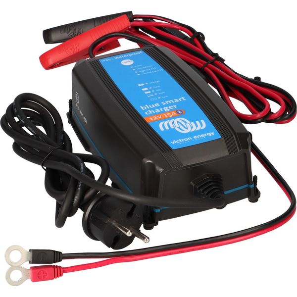 Victron Blue Smart IP65 12/15 Caricabatterie Bluetooth 12V 15A Per Batterie Al Piombo E Al Litio-image