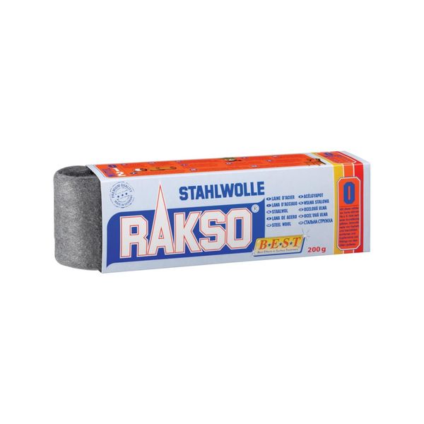 Rakso Stahlwolle Gr. 2 Mittel, Ek 200 G ; Oscar Weil (10224)-image