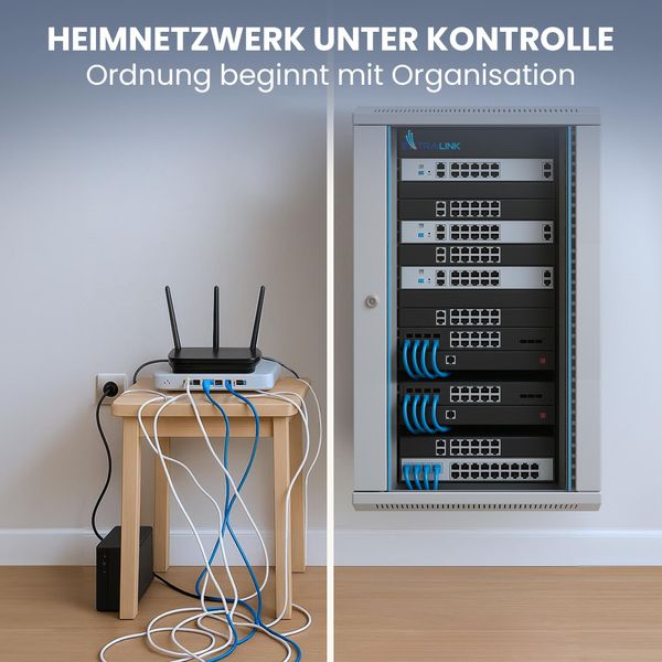Extralink 18U 600X600 WALL-MOUNTED Rackmount Cabinet Gray Rack De Wall Grey-image