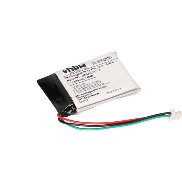 Batteria Per Lettore Di Codici A Barre Datalogic Rida DBT6400 500 Mah 3,7 V-image