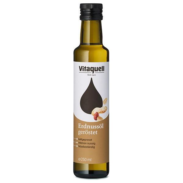 Olio Di Arachidi - Tostato Spremuto A Freddo 250Ml-image