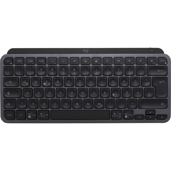 Logitech Mx Keys Mini - Tastiera - Retroilluminata - Bluetooth - Qwertz - Tedesco - Grafite (920-010479)-image
