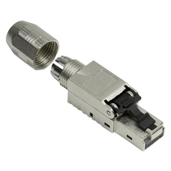Logilink Professional MP0040N Connettore Cat.6A Logilink Collegabile In Campo 10Gbe, Montato In Fabbrica-image